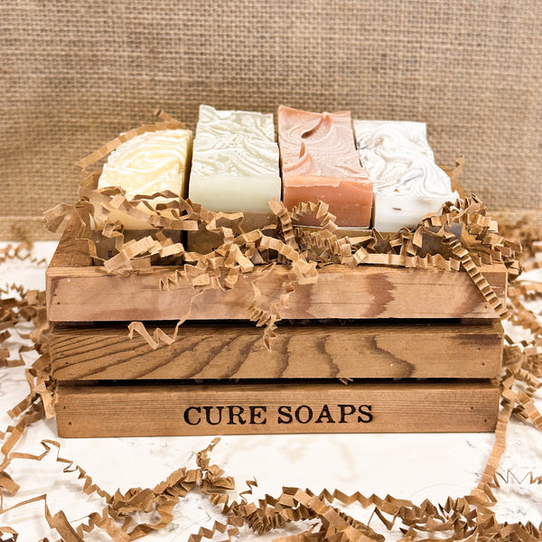 Soap Crate with 4 Soaps